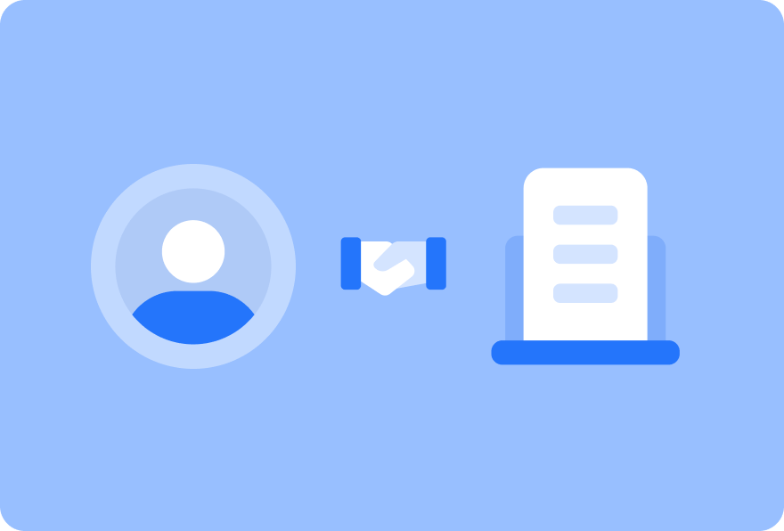 플로우웍스 서비스 화면